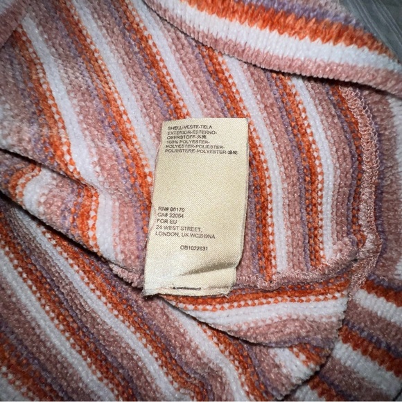 Chenille Striped Hoodie by Saturday/Sunday by Anthropologie size S - Picture 7 of 11